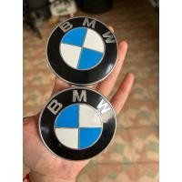 ราคา Logo BMW แท้ โลโก้ติดฝากระโปรงหน้า BMW แท้ขนาก 82 m. (24441116607)