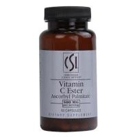 ราคา CSI Vitamin C Ester Ascorbyl Palmitate 500 mg/servng 60 แคปซูล ซี C ช่วยในเรื่องภูมิต้านทานร่างกายและการบำรุงผิวพรรณ (21562294711)