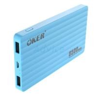 ราคา OKER POWER BANK 6500 mAh (PB-568) Blue (574402415)
