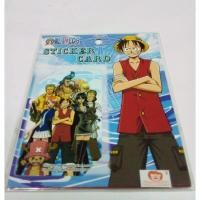 ราคา ONE PIECE STICKER CARD 1 ชุด จำนวน 3 แผ่น (13656722357)