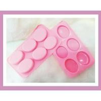ราคา แม่พิมพ์ซิลิโคน รูปวงรี มี 6 ช่อง พิมพ์ซิลิโคน พิมพ์วุ้น พิมพ์สบู่ [ใช้] เพื่อเป็นแม่พิมพ์ ทำขนม (1393910814)