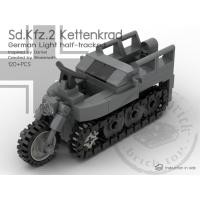ราคา Sd.kfz.2 Kettenkrad รถถังเล็ก เลโก้ฮอ เครื่องบิน รถถัง สายทหาร LEGO สายทหาร (15035232912)