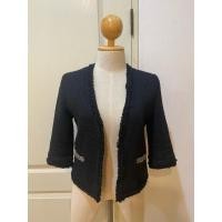 ราคา ส่งต่อ มือสอง CPS Chaps ของแท้ เสื้อคลุมผ้าทวิต สีดำ Size S (29516853568)