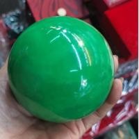 ราคา ลูกแก้วหินสีเขียวขนาด6.0- 8ซม. ลูกแก้วพญานาค ฟูลออไลท์เขียว (8824221450)