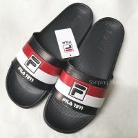 ราคา รองเท้าแตะผู้ชาย Fila Horizon ⚽สีดำ US8-9 ของแท้% (19435907783)