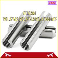 ราคา ปิ๊น ตะกุด /ปิ้นตะกุด (Spring Pin) /Gb879 ปิ๊น ตะกุด ตะกรุด ผ่า สแตนเลส 304 ปิ้นหลอด / Slotted Spring Pins SUS304 M1.5/M2/M2.5/M3/M3.5/M4/M5 FGH-CB-1 (43919693302)