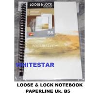 ราคา สมุดโน๊ตใบ & lock paperline ขนาด/ ขนาด B5 (40408023160)