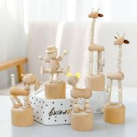 ราคา [ร้านไทย] หุ่นไม้จำลอง ตุ๊กตาหุ่นไม้ โมเดลคน ยีราฟ หมาน้อย สไตล์มินิมอล โมเดลไม้ ของตกแต่งโต๊ะทำงาน ของตกแต่งบ้าน (20941174215)
