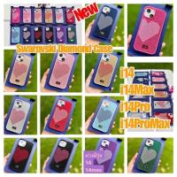 ราคา (iPhone15มาจ้า)SWAROVSKI CASE เคสเพชร เคสเพชรคริสตัล กันกระแทก iPhone 15/15 Pro /15 Plus/ 15 Pro Max/ (23582095294)