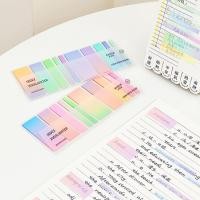 ราคา สติ๊กเกอร์ดัชนีสีไล่ระดับสีนักเรียน ทําเอง สติ๊กเกอร์ฉลากเขียนได้สําหรับอุปกรณ์การเรียน (43308221760)