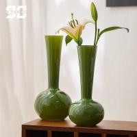 ราคา แจกันแก้วสไตล์ยุโรปโบราณ พร้อมดอกไม้ Phalaenopsis งานฝีมือประณีต สไตล์หรูหรา (40171236786)