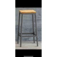 ราคา เก้าอี้ สำหรับโต๊ะอาหาร เก้าอี้ขาเหล็ก ท็อปไม้แท้ 599฿ เท่านั้น (41624138162)