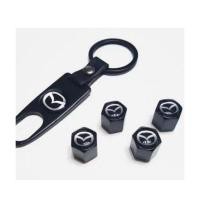 ราคา จุกลมยาง โลโก้ mazda พร้อมชุดพวงกุญแจ (24663308867)