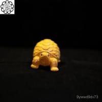 ราคา เต่าเงินใบเล็กไม้บ็อกซ์วูดเครื่องประดับไม้แกะสลักชาสัตว์เลี้ยง Wenwan ไม้แกะสลักที่จับสัตว์ G92U (29703039274)