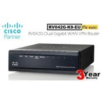 ราคา VPN ROUTER (วีพีเอ็น เราเตอร์) CISCO RV042G-K9-EU DUAL WAN (BLACK) - รับประกัน 3 ปี (685919702)
