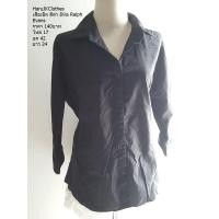 ราคา เสื้อเชิ้ต สีดำ ยี่ห้อ Ralph Evans มือสอง (1564113296)