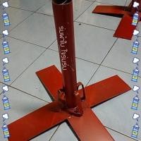 ราคา ขาตั้งร่มผ้าใบร่มแม่ค้า (1757866589)