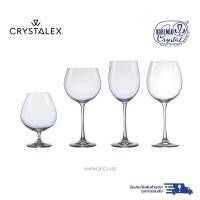 ราคา แก้วไวน์ แก้วแชมเปญ แก้วคริสตัล Crystalex Vintage (28124741442)