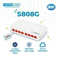 ราคา TotoLink S808G HUB - สวิตช์ Gigabit 8 พอร์ต เชื่อมต่อเร็ว ดําเนินการง่าย (44176411297)