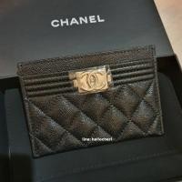 ราคา *คุ้มที่สุด* New Chanel Boy Card Holder (3165776521)
