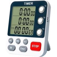 ราคา นาฬิกาจับเวลา 3 Channels แบบดิจิตอลสำหรับห้องครัว Digital Timer Kitchen Timer (26969976140)