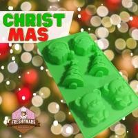 ราคา พิมพ์ซิลิโคน ต้นคริสมาส ซานต้า หมี พิมพ์วุ้น พิมพ์ซิลิโคนทำขนม เค้ก ช็อกโกแลต พิมพ์สบู่ Silicone Mold Christmas Tree (21867543010)