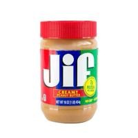 ราคา Jif จิฟ เนยถั่วบดละอียด 454กรัม เนยถั่ว เนย (28220839056)