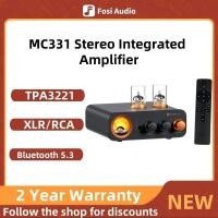 ราคา Fosi Audio MC331 2.0 Channel Bluetooth Stereo Integrated Amplifier with DAC, Mini Audio Power Amp for Passive Speaker (26728878875)