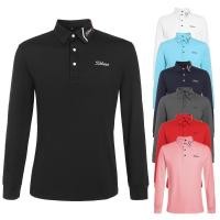 ราคา [Titleist] ใหม่ เสื้อยืดแขนยาว ระบายอากาศ สีขาว สไตล์เกาหลี เหมาะกับฤดูใบไม้ร่วง ฤดูหนาว เล่นกีฬากอ (25131181708)