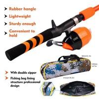 ราคา ชุดคันเบ็ดตกปลาขนาดเล็กสำหรับเด็ก คันเบ็ดแบบยืดหดได้ ด้ามจับปืน ชุดคันเบ็ดตกปลาส่วนสั้น คันเบ็ดตกปลาทะเล อุปกรณ์ตกปลา (40424912619)