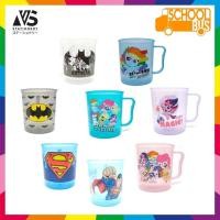 ราคา แก้วน้ำ พลาสติก มีมือจับ Pony Superman Batman Tom&Jerry ใหญ่ ลิขสิทธิ์แท้ 100% การ์ตูน น่ารัก (12151097060)