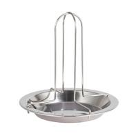 ราคา ใหม่คุณภาพสูงไก่เป็ดผู้ถือตะแกรงย่างตะแกรงอบย่างซี่โครงไม่ติดเหล็กคาร์บอนย่างไก่ (52450223999)