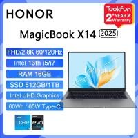 ราคา แล็ปท็อป Magicbook X14 2025 Intel Core I5-13420h I7 16gb Ssd 512gb 1tb 14 "นิ้ว Fhd 2.8k โน้ตบุ๊ค Ultrabook คอมพิวเตอร์ Frg-x (52201476316)
