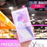 ราคา แปรงปัดแก้ม น่ารักไม่ไหว ขนนุ๊มมมนุ่ม แถมกระเป๋าสุดคิ๊วท์ ‍♀️ Preciosa Rosary Crystal Bling Bling Brush (P191) (11479105823)