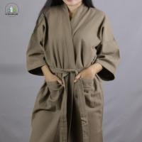 ราคา เสื้อคลุมอาบน้ำ ชุดคลุมอาบน้ำ เสื้อคลุมรังผึ้ง bathrobe ผ้ารังผึ้ง เสื้อคลุม แฟชั่น โรงแรม ห้องน้ำ (5744406825)