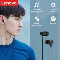 ราคา In-Ear Lenovo หูฟังอินเอียร์ แบบมีสาย กีฬาหูฟังแบบมีสาย Super Bass 3.5 มม. TC สำหรับเล่นกีฬา ควบคุมสายสนทนา (18987649392)