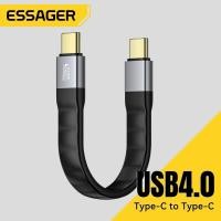 ราคา Essager 240W USB 4.0สายเคเบิลข้อมูล ฟังก์ชันครบครัน ถ่ายโอนข้อมูล + ถ่ายโอนวิดีโอ + ชาร์จเร็ว (47751815522)