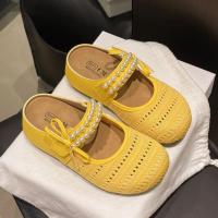 ราคา สุภาพสตรีหนาSoled Baotou Birkenstockรองเท้าใหม่กันลื่นในร่มในครัวเรือน San (42406506300)