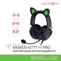 ราคา หูฟัง Razer Kraken Kitty V2 Pro - Black Wired RGB Headset with Interchangeable Ears ประกันต่างประเทศ (11374756832)