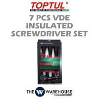 ราคา TOPTUL ชุดไขควงหุ้มฉนวน VDE 7 ชิ้น GAAE0704 (22443357918)