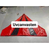 ราคา ผ้าเต็นท์พับทรงฟูจิสีแฟนซียูวีขนาด2×2เลือกสลับสีแจ้งในแชต (25759224134)