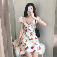 ราคา เดรสสั้นแขนตุ๊กตาลายผลไม้ (7409075301)