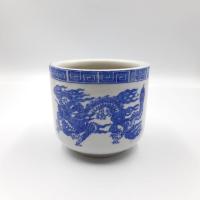 ราคา [ขนาด4นิ้ว] กระถางธูป กระถางธูปเซรามิค กระถางธูปลายมังกร บรรจุ1ใบ (3415578246)