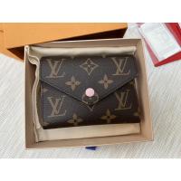 ราคา ( USED LIKE VERY NEW ) LOUIS VUITTON VICTORINE WALLET ของแท้ (15449247578)