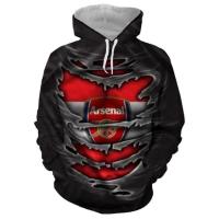 ราคา เสื้อฮู้ด Arsenal FC แบบใหม่ พิมพ์ลาย 3D แขนยาว สไตล์ลำลอง (48650920970)