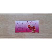 ราคา ฉลากน้ำกระเจี๊ยบ ฉลากติดขวด ฟิล์มหด 1ห่อ 300ชิ้น (15148873434)