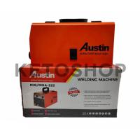 ราคา ตู้เชื่อม2ระบบ mig/mma 225 ยี่ห้อ AUSTIN แบบเชื่อมflux cored ไม่ต้องใช้แก๊ส มาพร้อมลวดเชื่อม 1 ม้วน (9924759058)
