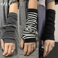 ราคา PunkLongFerlessถุงมือCuffWomenMenNinjaSport OutdoorHip-Hopถุงมือข้อศอกCoolยืดWinterArmWarmerรองเท้าผ้า20251104 (50150775662)