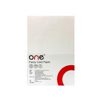 ราคา กระดาษหนังช้าง ONE สีขาว 210 x 297 ซม. (6594995292)