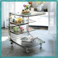 ราคา นอร์ดิกโซฟาด้านข้างตารางอะคริลิยุคกลางรถเข็นที่ถอดออกได้ตู้ข้าง อิน สไตล์ครีมขายร้อนโต๊ะกาแฟขนาดเล็ก (42124666084)